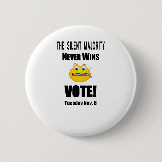 Silent Majority #1.pdf 6 Cm Round Badge