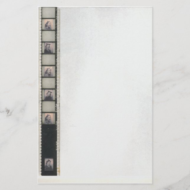Silent Movie 1 Stationery (Front)