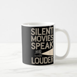 Silent Movie Fan Vintage Cinema Clic Film Lover Coffee Mug