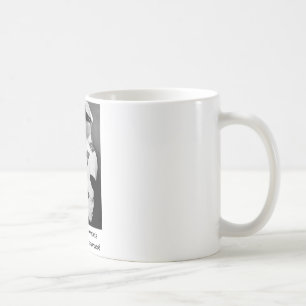 Silent Movie ~ Old Photo  Monocle for Mr Peanut Coffee Mug