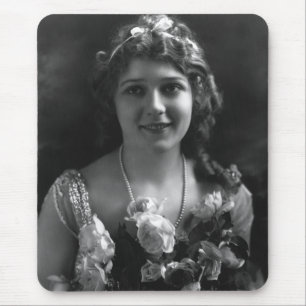 Silent Movie Star Mary Pickford 12 Mouse Mat