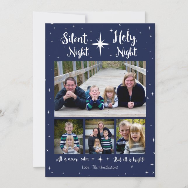 Silent NIght..All is Never Calm but All is Bright (Front)