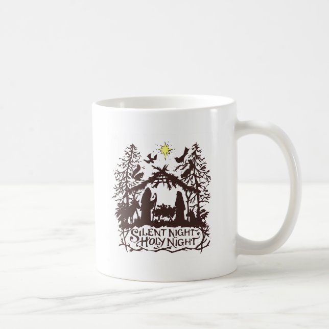 Silent Night Coffee Mug (Right)