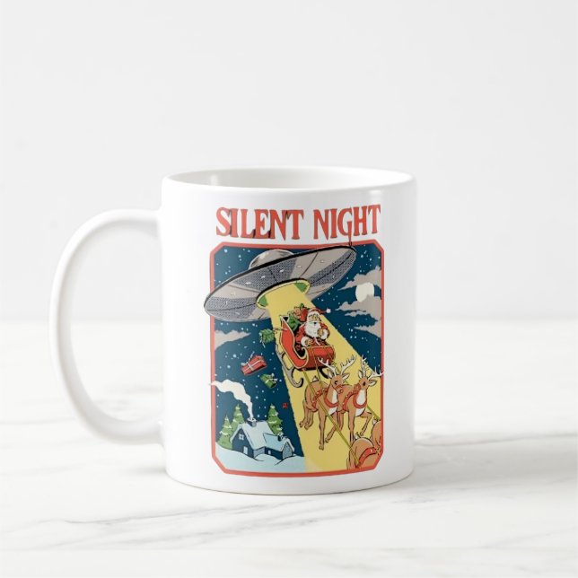 Silent Night Coffee Mug (Left)