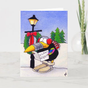 Silent Night greeting card