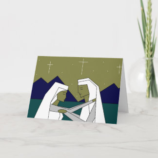 Silent Night Holiday Card