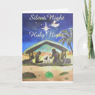 Silent Night! Holy Night Greeting Cards