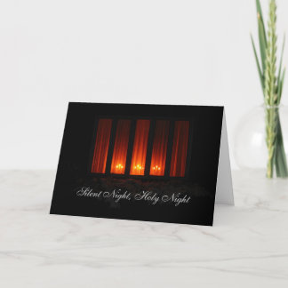 Silent Night, Holy Night Holiday Card