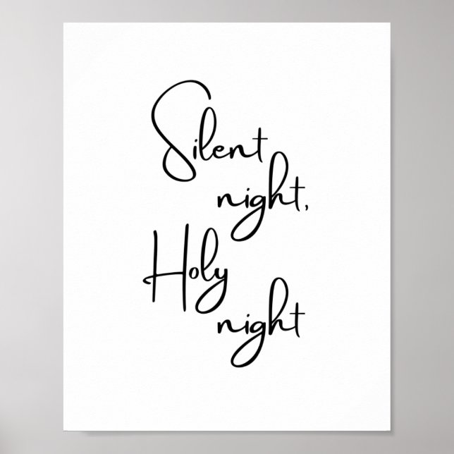 Silent Night, Holy Night Poster (Front)