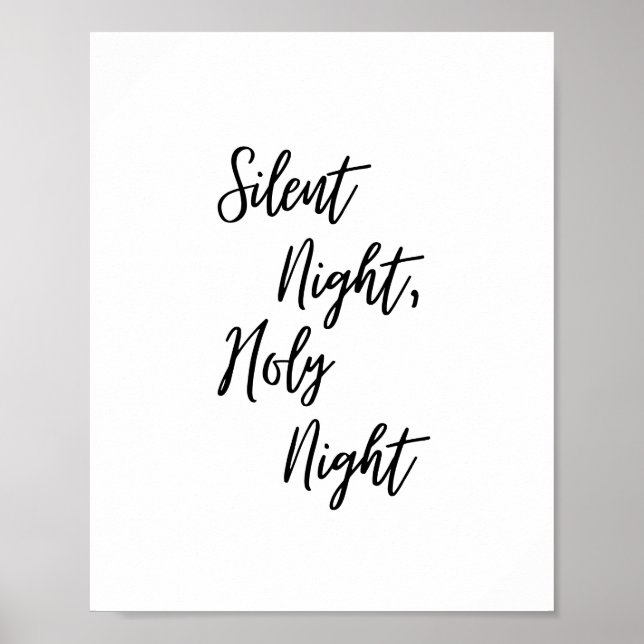 Silent Night, Holy Night Poster (Front)
