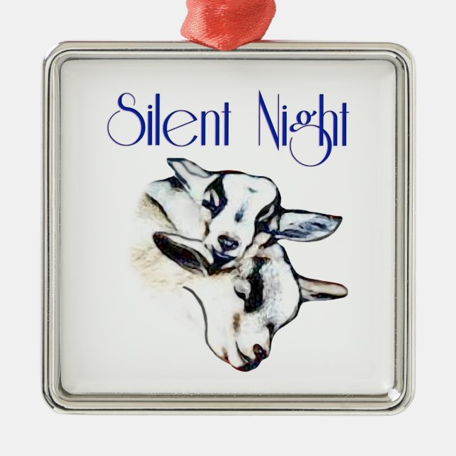 Silent Night Ornament (Front)