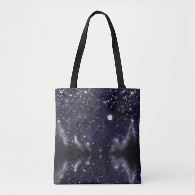 Silent Night Tote Bag (Front)