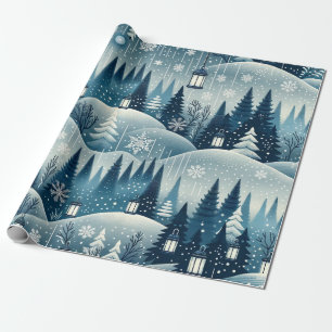 Silent Night Wrapping Paper