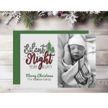 Silent Night Yeah Right Christmas Card