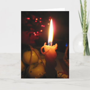 Silent Night's Greetings Holiday Card