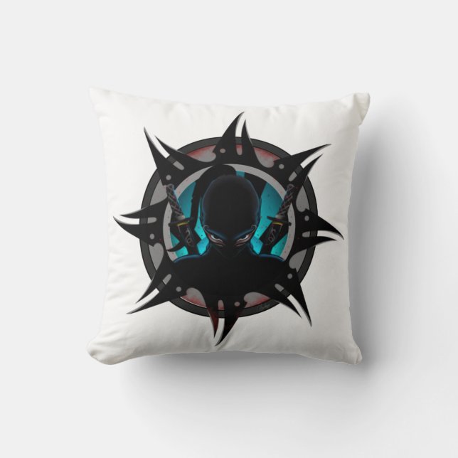 Silent Ninja Cushion (Front)