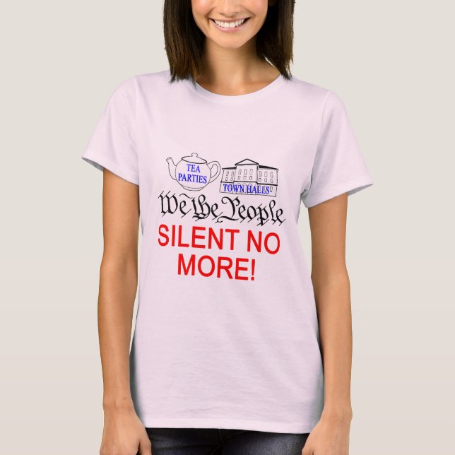 Silent No More! shirts (Front)