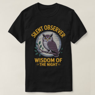 Silent Observer Owl Tee