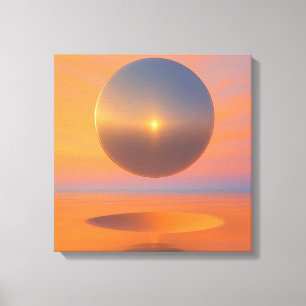 Silent Orbit Canvas Print