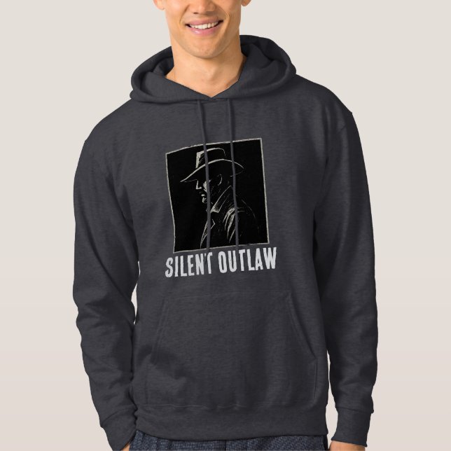 Silent Outlaw Hoodie (Front)