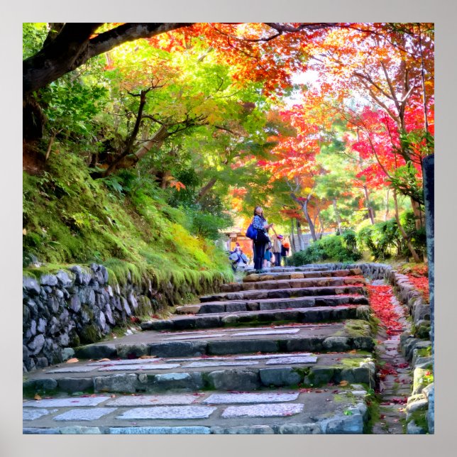 Silent Passage — (The Path) Wabi-Sabi Photo Poster (Front)