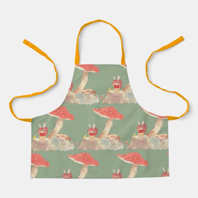 Silent Poetry Apron (Front)