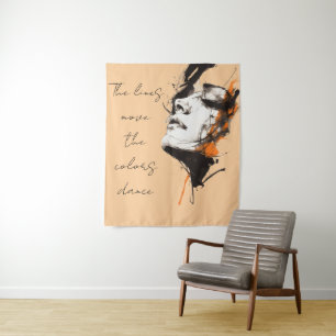 Silent Power Tapestr Tapestry