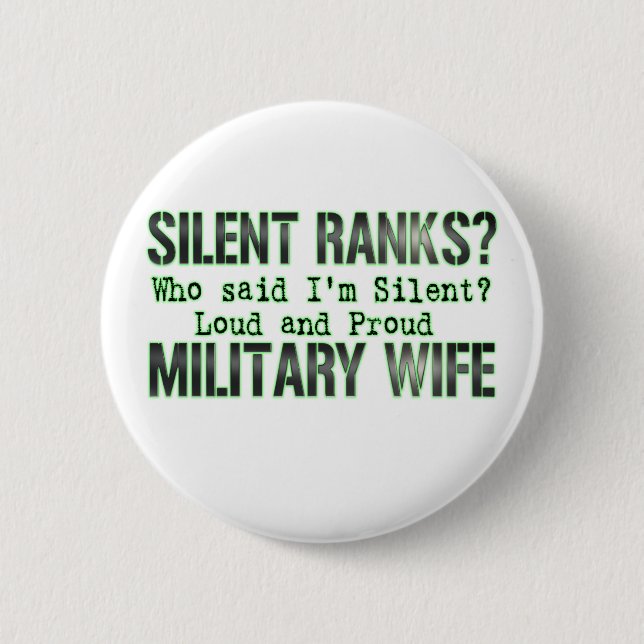 silent ranks 6 cm round badge (Front)