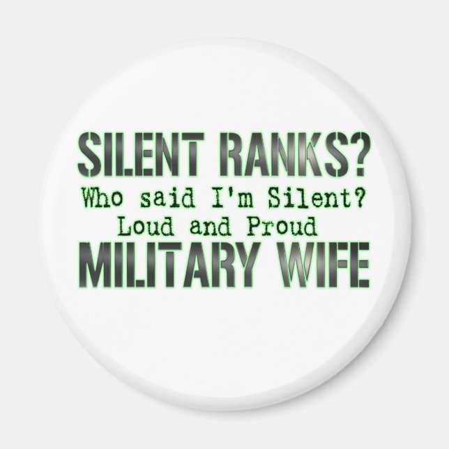 silent ranks magnet (Front)