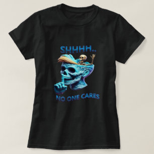 Silent Reaper Graphic Tee With Sassy Message