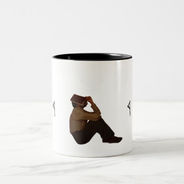 Silent Reflection Two-Tone Coffee Mug (Center)