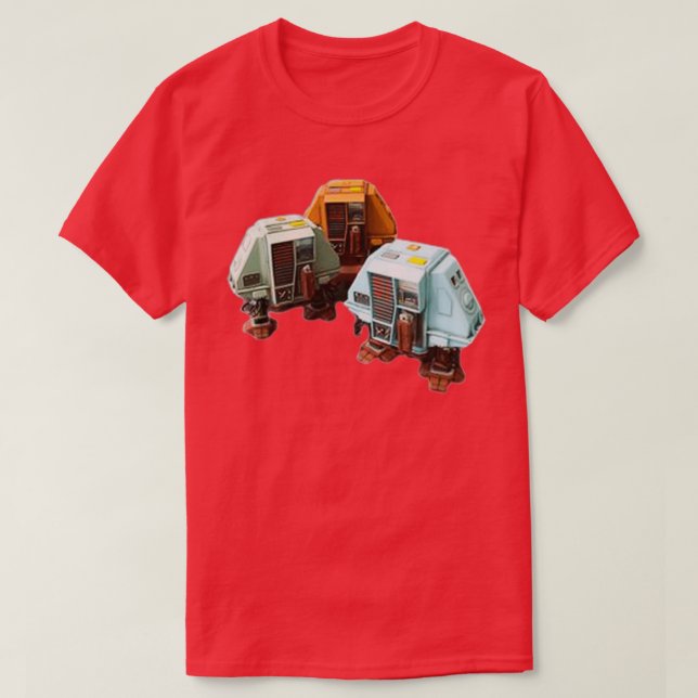 Silent running robots  T-Shirt (Design Front)