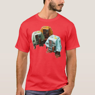 Silent running robots T-Shirt
