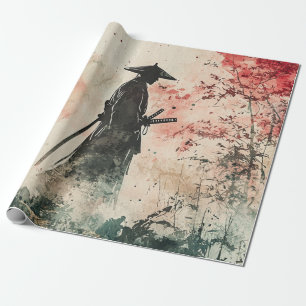 Silent Samurai Crimson Forest (1) Wrapping Paper