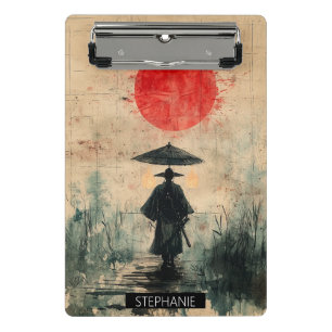 Silent Samurai Crimson Forest (2) Mini Clipboard