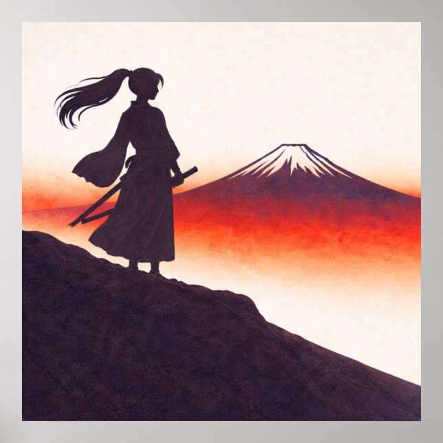 Silent Samurai – The Feminine Shadow: Horizon Poster (Front)
