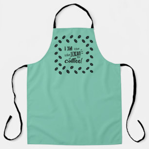 SILENT SCREAM APRON