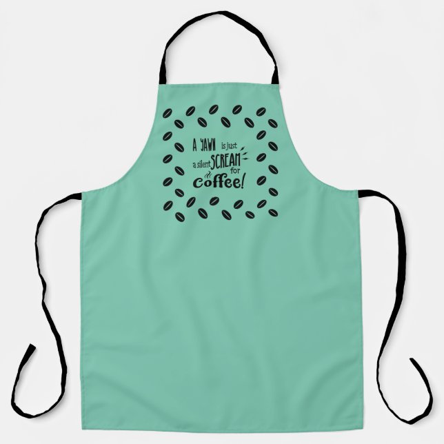 SILENT SCREAM APRON (Front)