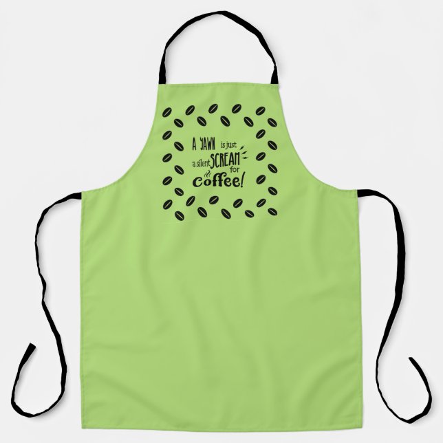 SILENT SCREAM APRON (Front)