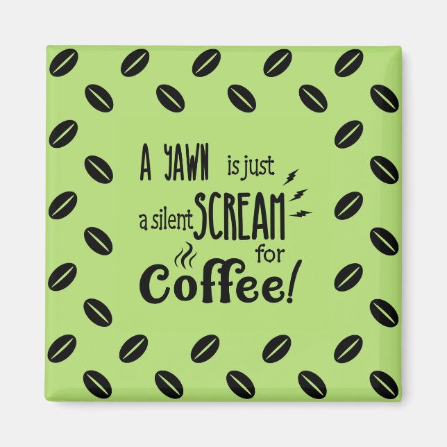 SILENT SCREAM MAGNET (Front)