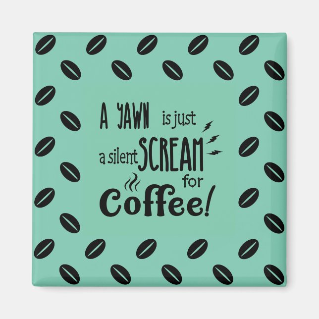 SILENT SCREAM MAGNET (Front)