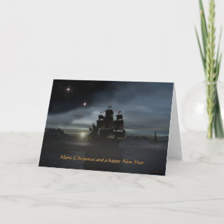 silent sea-x-night holiday card
