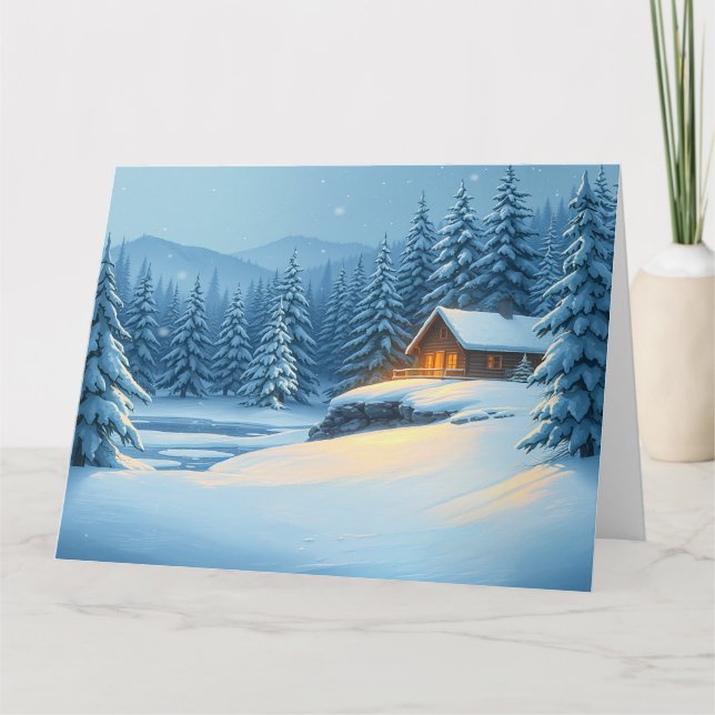 Silent Snow  Card (Front)