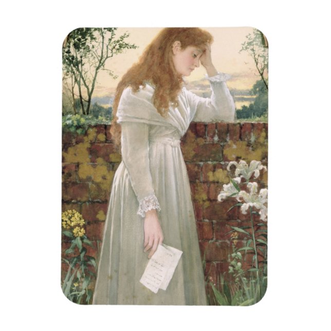 Silent Sorrow (w/c on paper) Magnet (Vertical)