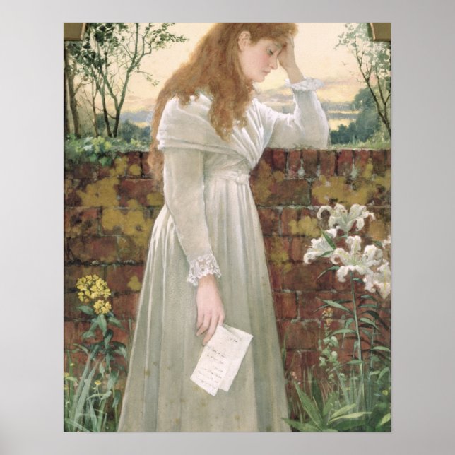 Silent Sorrow (w/c on paper) Poster (Front)