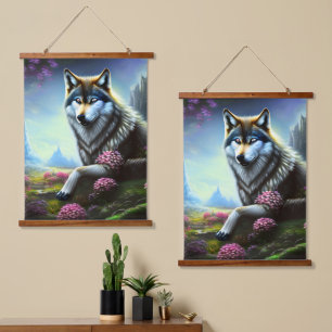 Silent Spirit of the Woods Hanging Tapestry