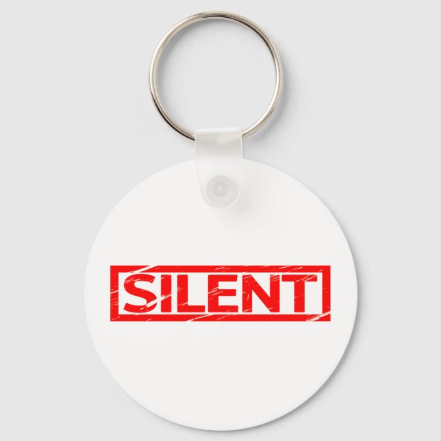 Silent Stamp Key Ring (Front)