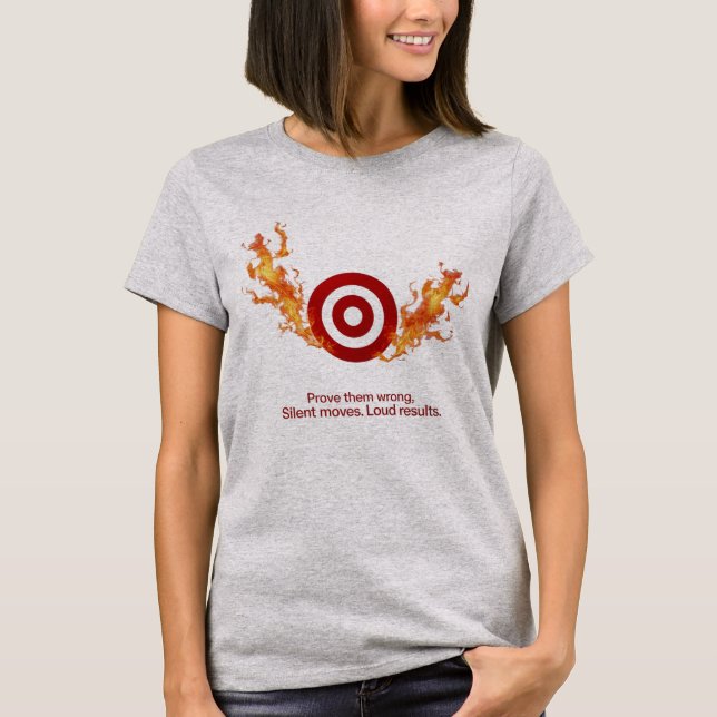 Silent Strength" | Women's Basic Shirt (Front)