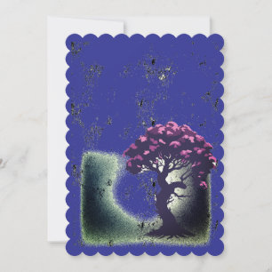 Silent Summer Night Invite