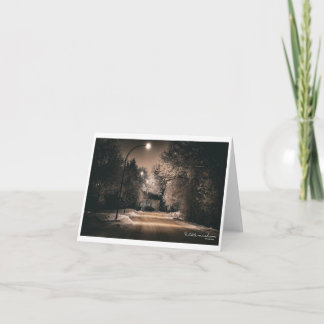 Silent Winter Card